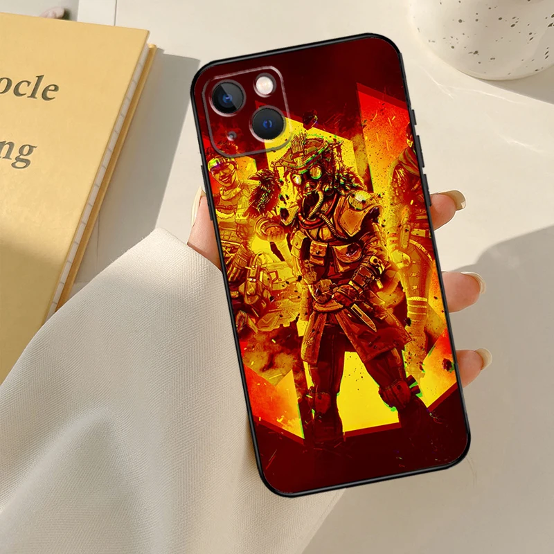 Apex Legends Phone Case For iPhone 13 11 12 14 15 16 Pro Max Mini Plus X XS MAX XR Soft Cover