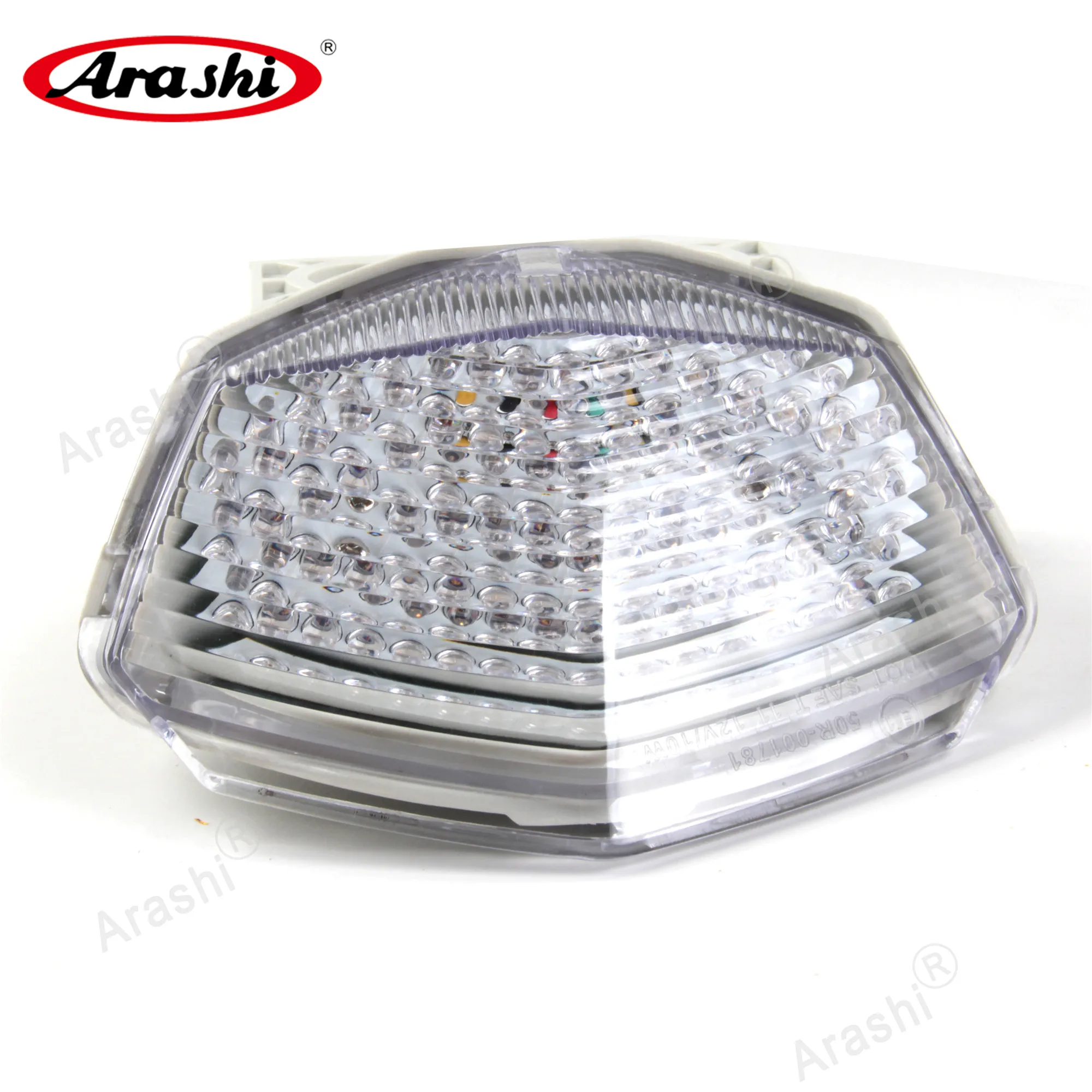 

Arashi для KAWASAKI Ninja 250R EX250 2008-2012, задний стоп-сигнал, указатель поворота, встроенный светодиодный задний фонарь EX 250 2011 2010 2009