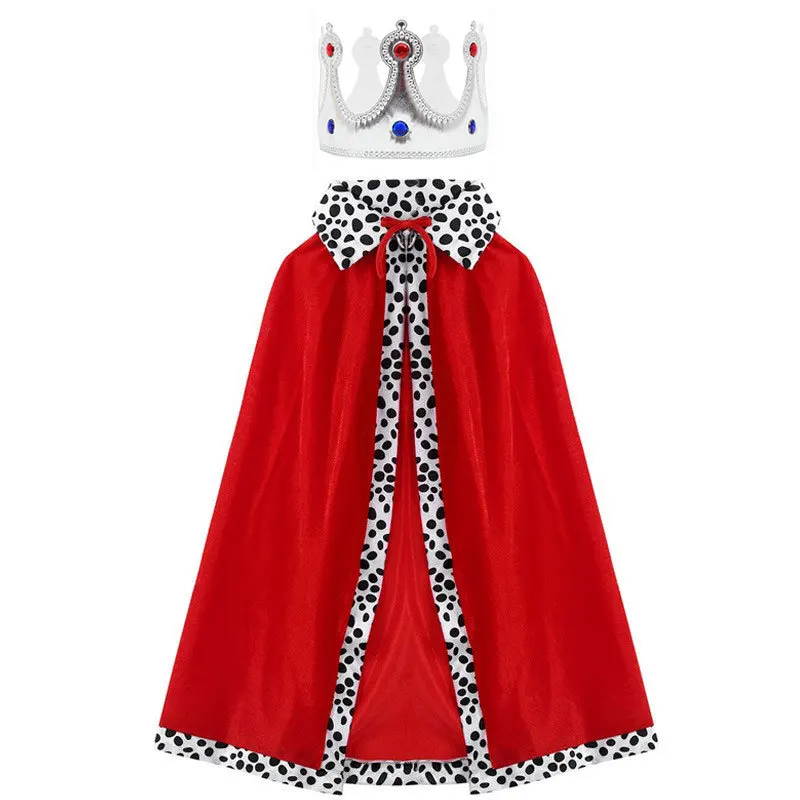 Childrens Crown and Cape Party Set