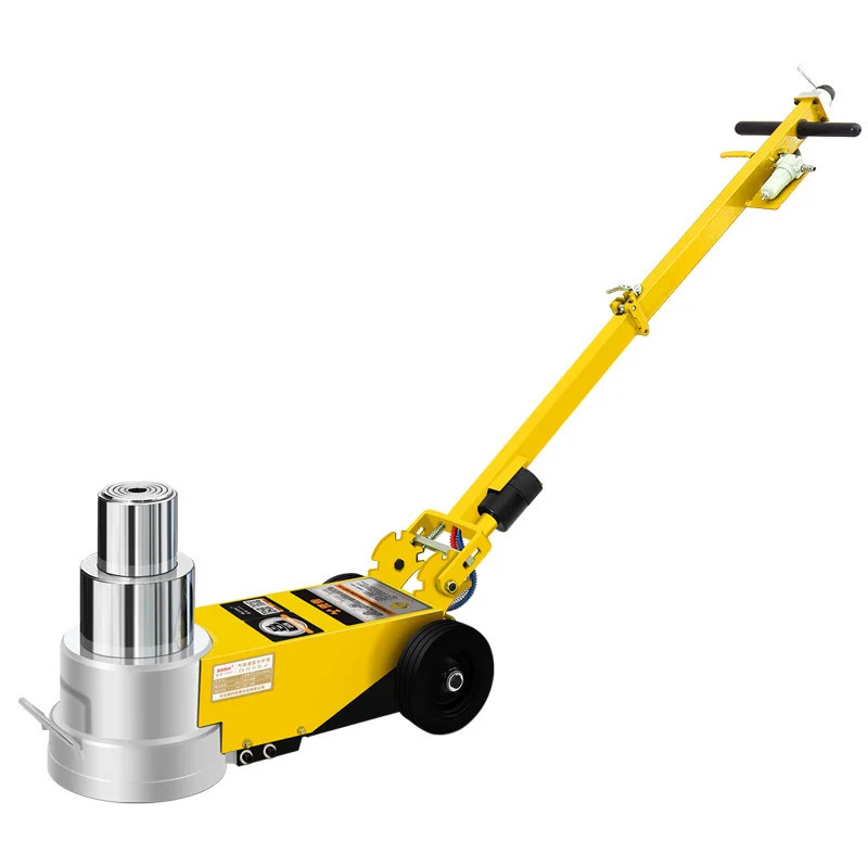 100 Tons Pneumatic Hydraulic Jack Heavy Duty Lifting Tool for Large Trucks
