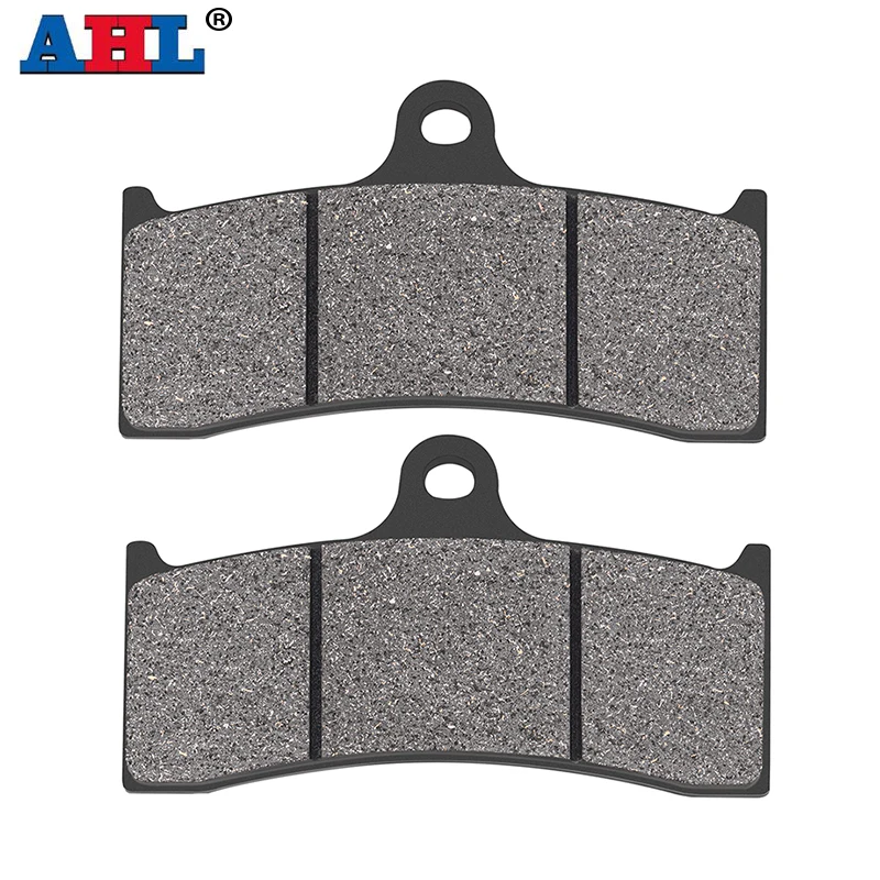 Motorcycle Semi-Organic Metal Front Brake Pads For BUELL X1 Lightning M2 Cyclone 1998-2005 For HHI Hawg Halters 6 Piston All