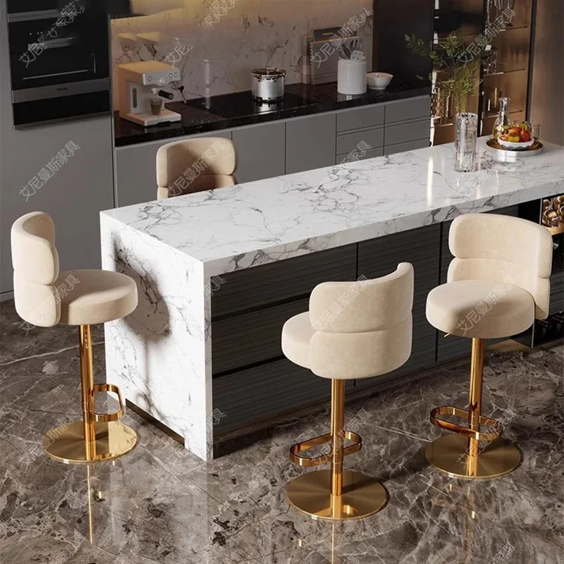 Bar counter, kitchen stool, island stool, game haircut chair, waiting for reception, Cadeira home furniture