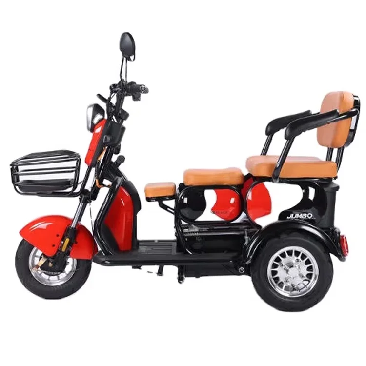 

2024 Popular Electric Tricycle 60V 600W 800W 3wheel Electric Bike Electric Tricycles for Adults