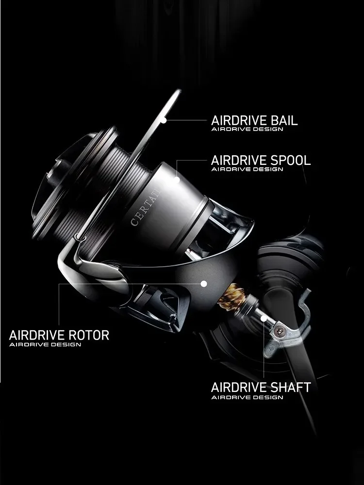 For 2024 NEW Original DAIWA CERTATE 4.9:1/5.1:1/5.2:1/6.2:1 Max Drag 12kg 12+1BB Saltwater Spinning Fishing Reel Made In