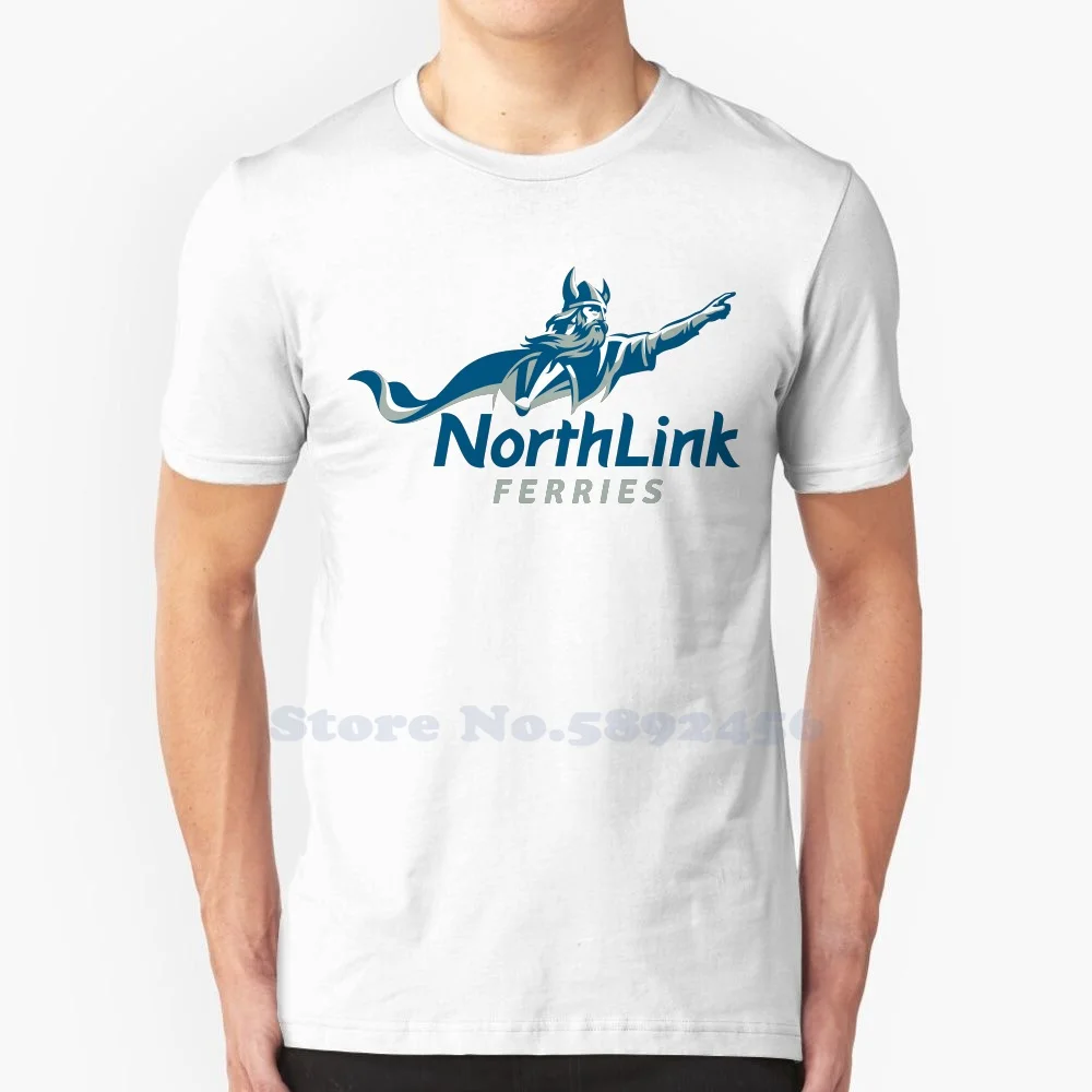 Northlink Ferries Brand Logo High-Quality T Shirts Fashion 100% Cotton T Shirt New Graphic Tee