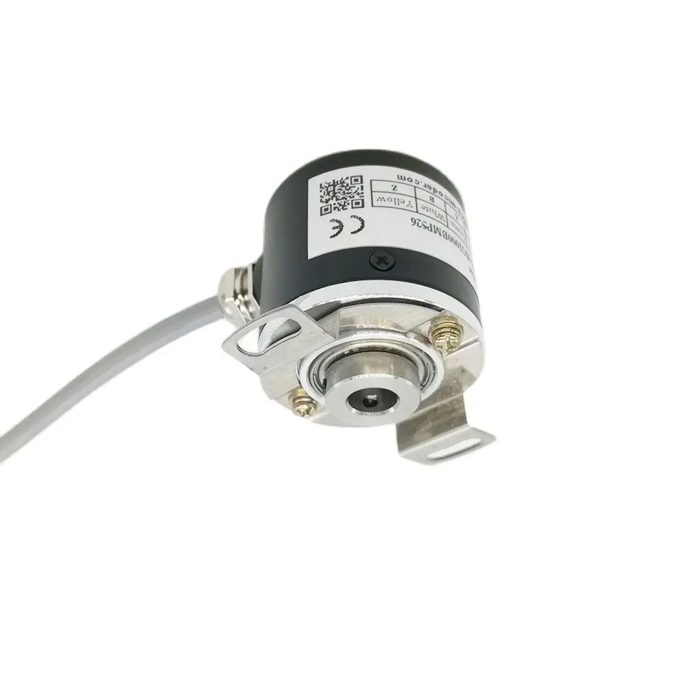 Supply for GHH38 Incremental Optical 6MM 8MM Through-hole Hollow Shaft Rotary Encoder 100 200 360 500 1024PPR