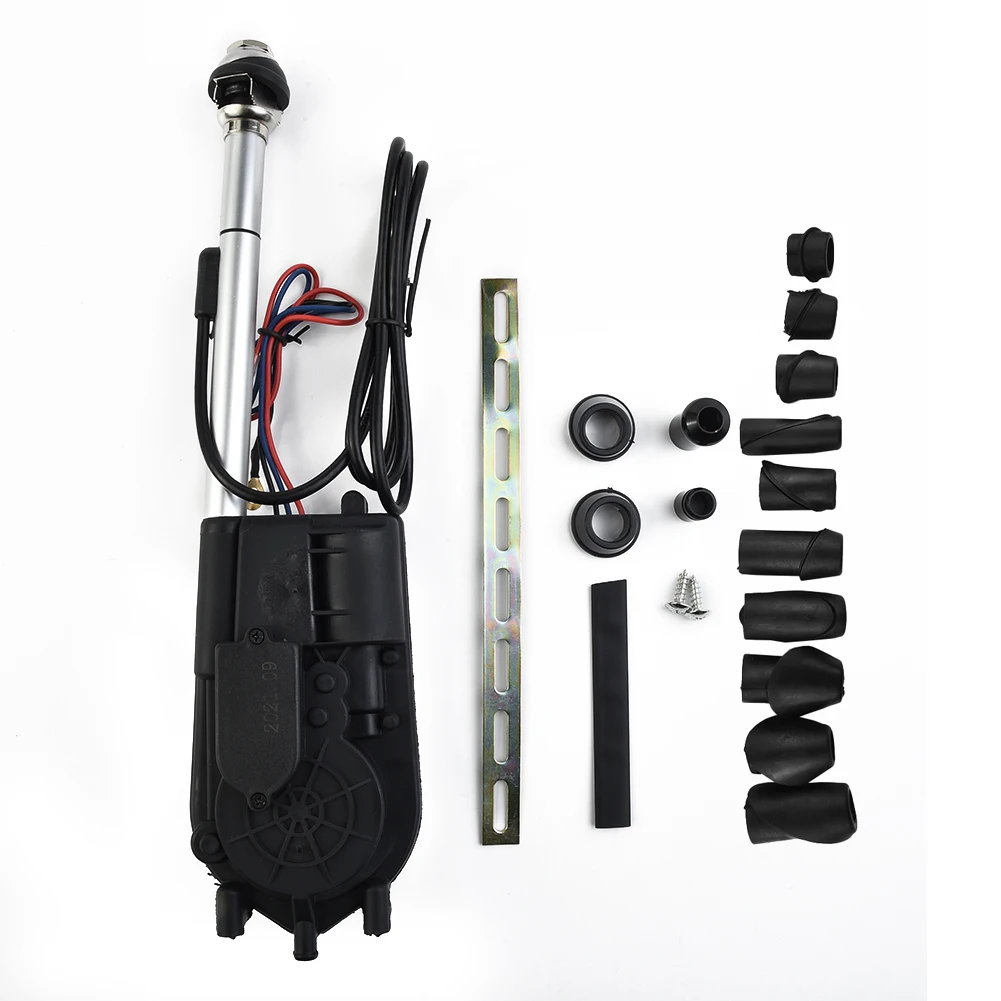 FM Radio Mast Antenne Kit Power Ersatz Fahrzeug Werkzeug 75 cm 30 75 cm 30 AM FM Elektrische Power 1 stück Auto Automatische