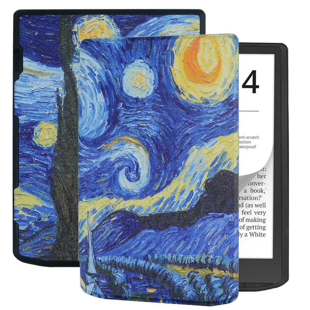 Case for Pocketbook 743 InkPad 4 Color 3/2 Ereader Ebook Soft Silicone Rubber Shell Protective Skin Cases