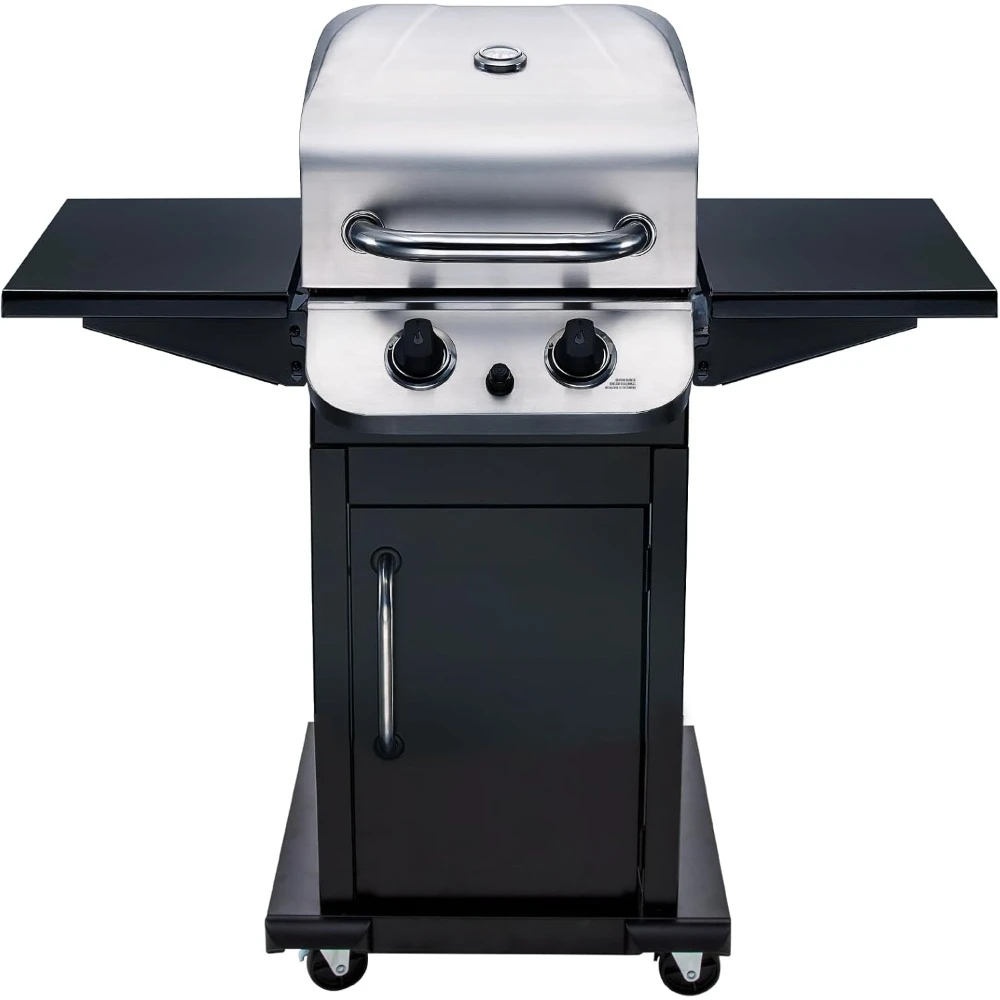 Performance Series Convective 2-Burner Cabinet Propane Gas Stainless Steel Grill - 463673519P1
