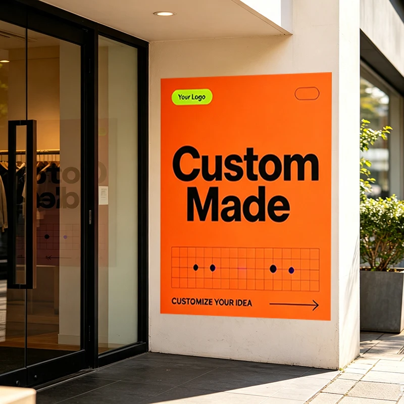 Any Size Custom Adverting Sticker Hotel Steakhouse Shop Floral shop Store  Recruitment Commercial Promotion & Public Display