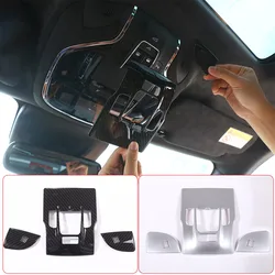 For Maserati LEVANTE Quattroporte 2013-2019 ABS Car Reading Light Cover Trim Decoration Strips Interior Roof Lamp Frames