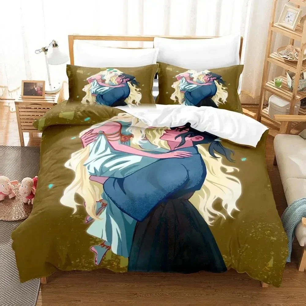 Anime Fena Piraat Prinses Beddengoed Set Dekbedovertrek Bed Set Dekbedovertrek Kussensloop Trooster koning Queen Size Jongens Volwassen Beddengoed