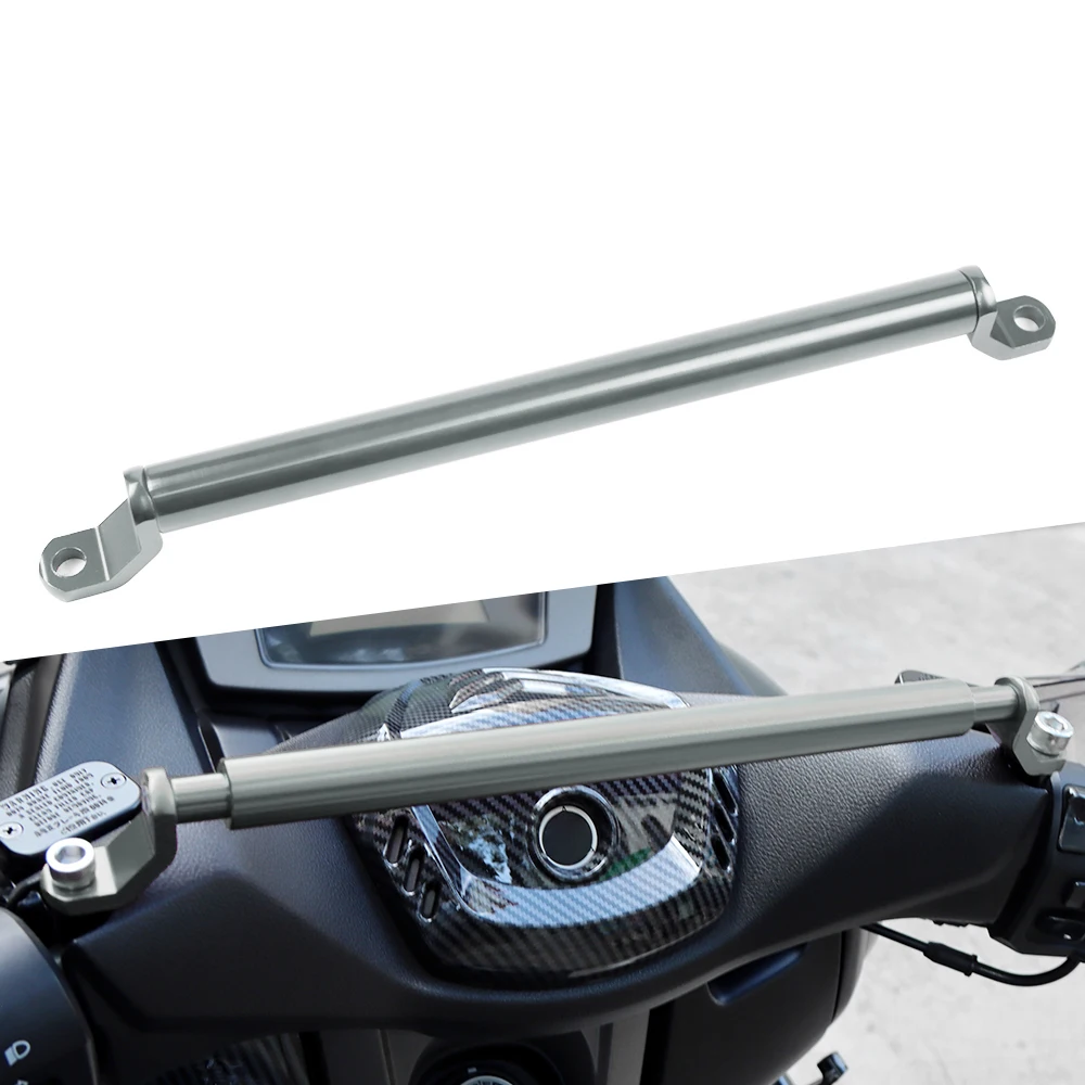 Para YAMAHA NMAX155 NMAX125 NMAX N-MAX 155 125 2017-2020 motocicleta CNC barra transversal multifuncional palanca de equilibrio del amortiguador de
