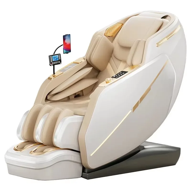 

Airo 2025 Modern Luxury 3D Zero Gravity Massage Chair PU Leather Air Pressure Bluetooth System OEM ODM Logo Body Spa Massage