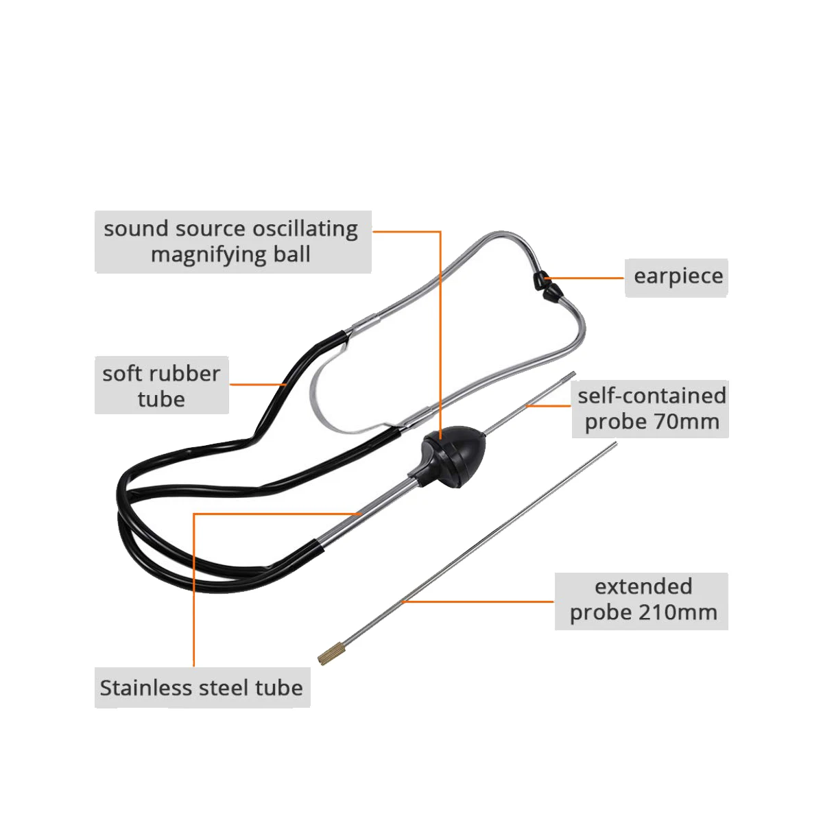 Automotive Stethoscope Mechani - огляд і ціна Tools Mechanical Workshop