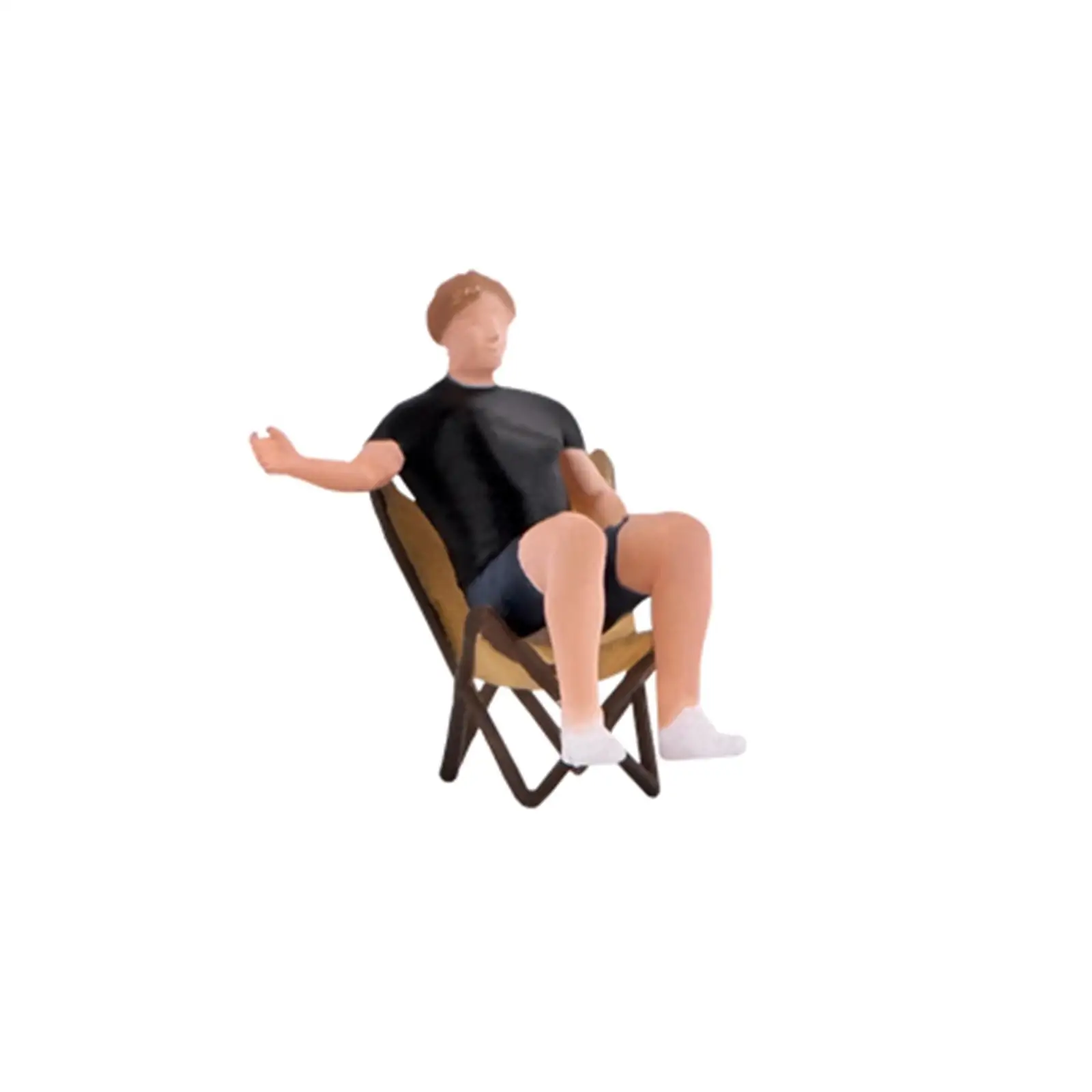 

1:64 Figure People Model Miniature Scene People Painted Figures for Park