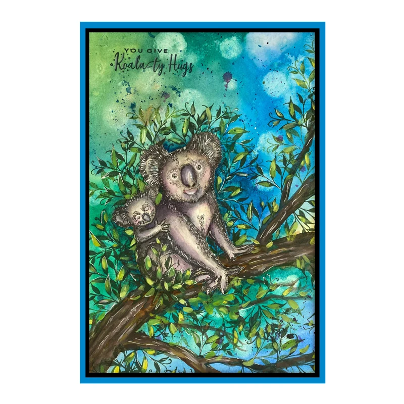 You are Koala-ly Mice Frog squirrel Animals Clear Stamps Otterly in LOVE Pun Words Seal for DIY Scrapbook Paper Card Album Craft