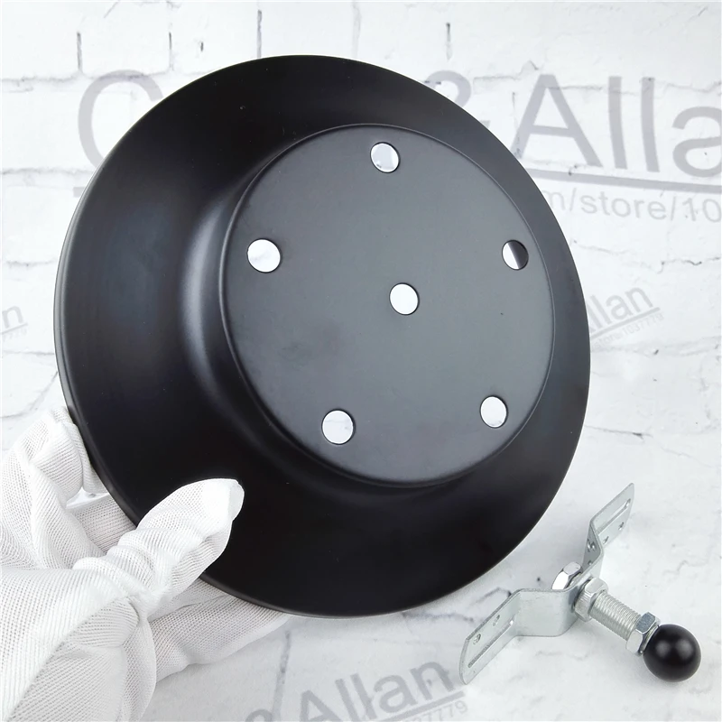 Sample 3-14 holes 6/8 port Chandelier Ceiling Plate Vintage Metal Ceiling Plate DIY Lighting ceiling mount Black iron canopy