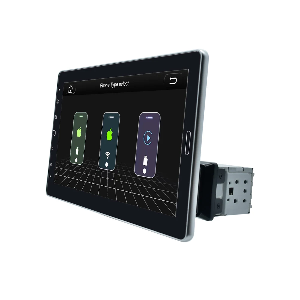 

2025 hot sale 10 Inch 1Din Car Radio MP5 Player Mirror Link Android Auto FM BT Carplay Stereo Touch Screen Display