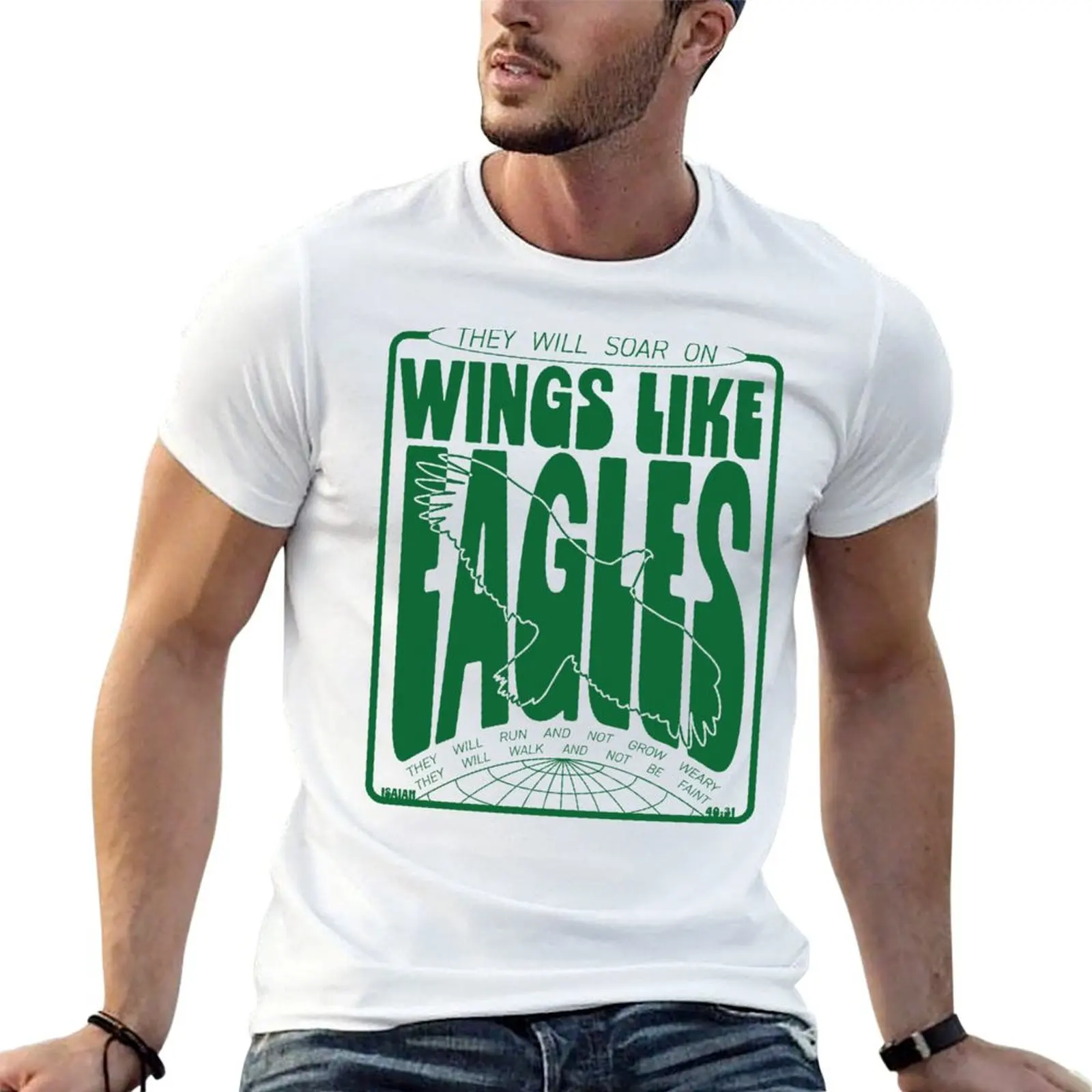 

shirt 40:31 Eagles Like shirts high T-Shirt man t luxury Isaiah t Wings cotton quality