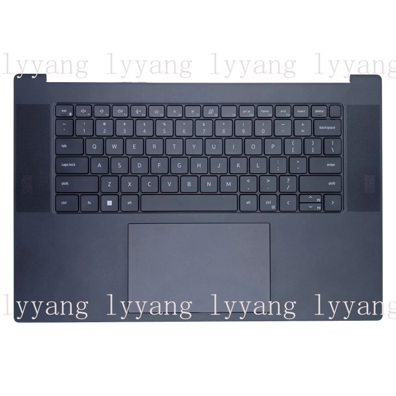 f  For Dell Precision 5680 M5680 Palmrest Backlit Keyboard touchpad 081C0C 0R7M85