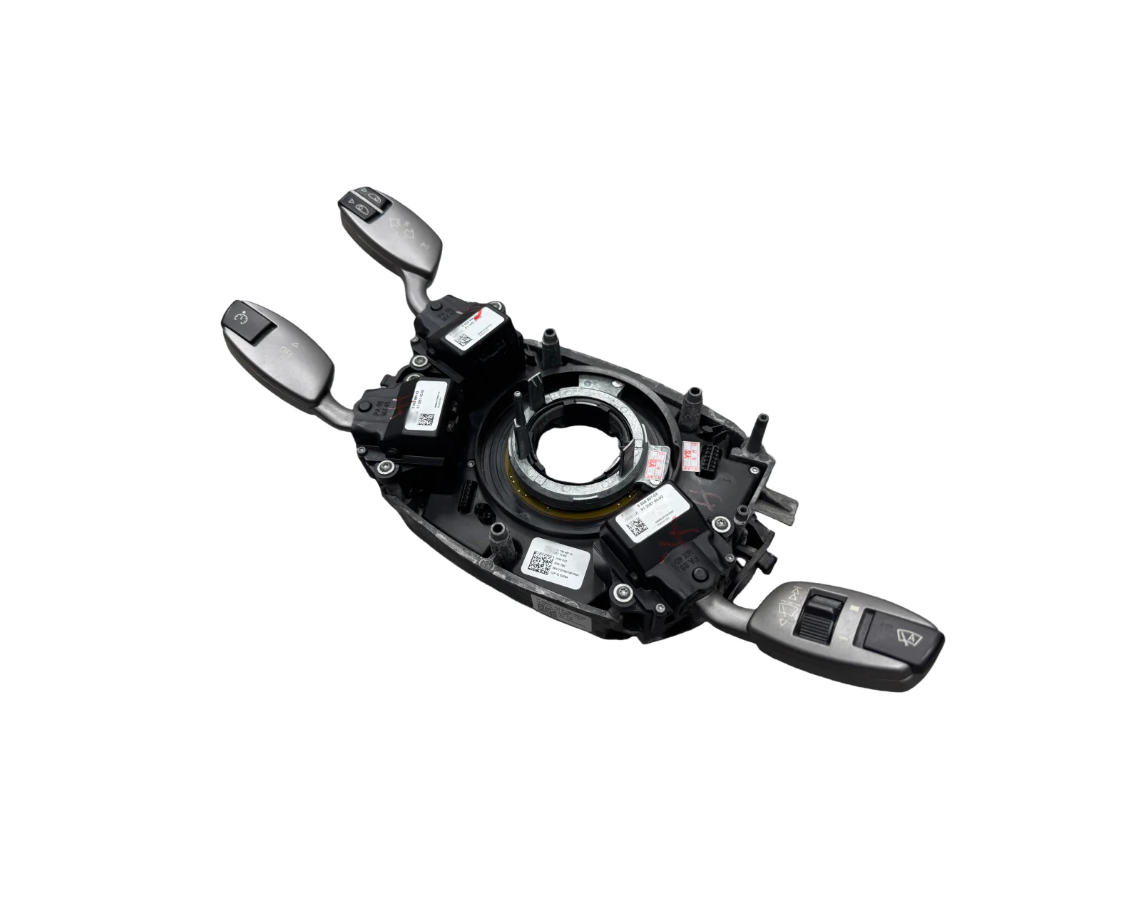 الكلاسيكية عالية الجودة 7 سلسلة E65E66 مجموعة عمود التوجيه التبديل مركز زاوية الاستشعار مفتاح الإضاءة مثبت السرعة ل #3