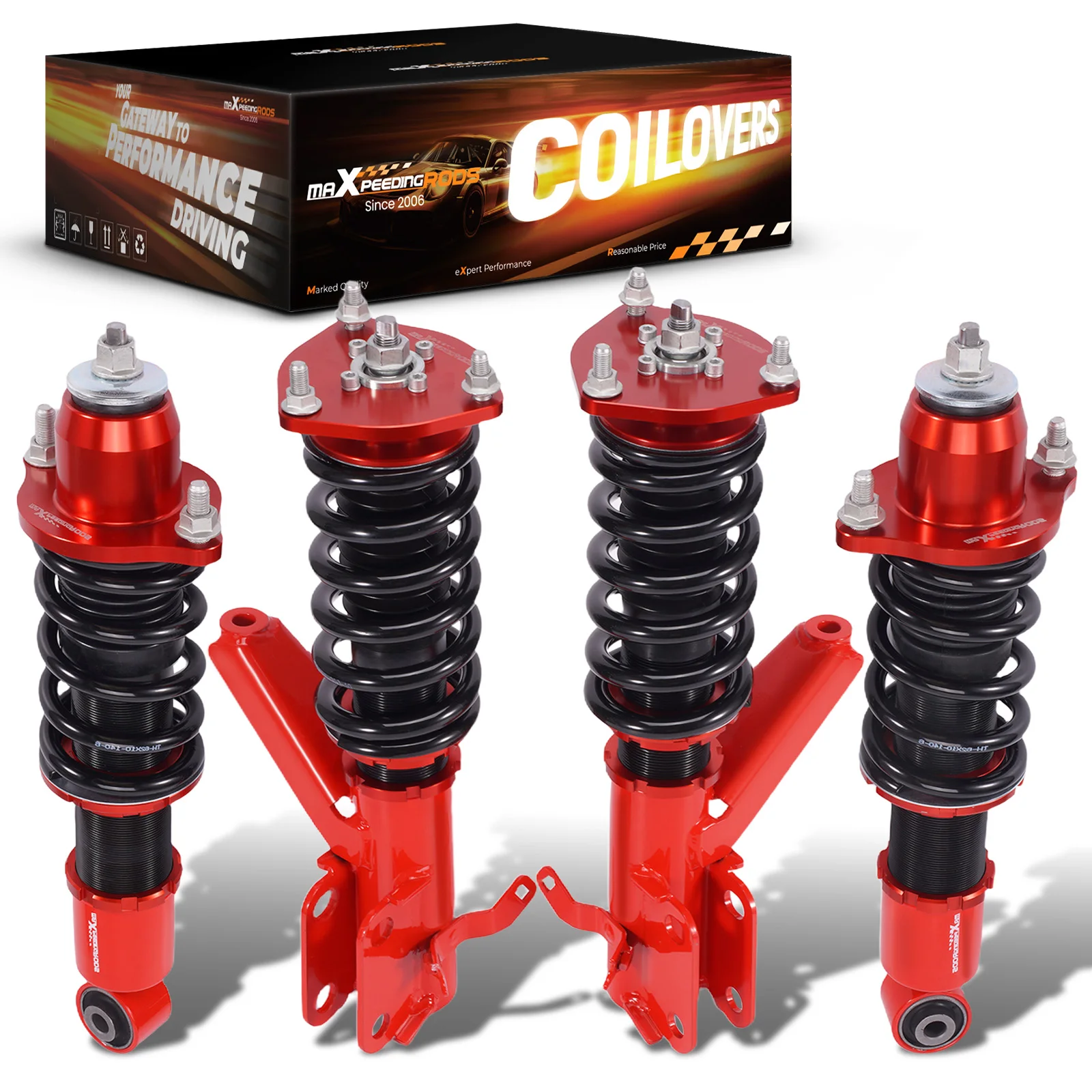 Adjustable Coilovers Lowering Kit For Honda Civic EM2 2001-2005 Shocks Absorber