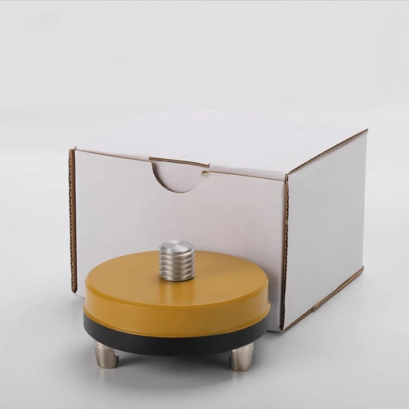 Fixed 3-Prong Tripod Adapter High Quality Yellow with 5/8