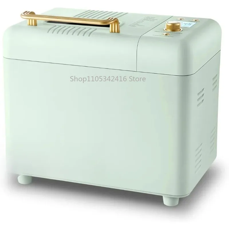 15 in 1 Multifunctional Automatic Bread Machine, 2 Pound ProgrammableBreadMakerwithGlutenFreeSetting&AutoNutDispenserforHomeUse