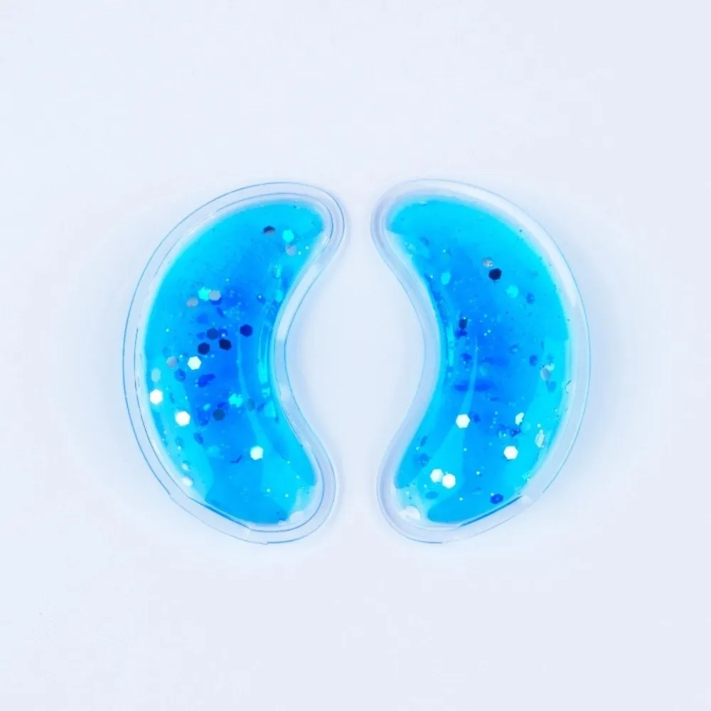 Gel Eye Pad Reusable Hot Cold Compress Eye Patches Ice Feel Hot Cold Eye Mask for Eye Strain Swelling Dark Circle Skin Care Tool