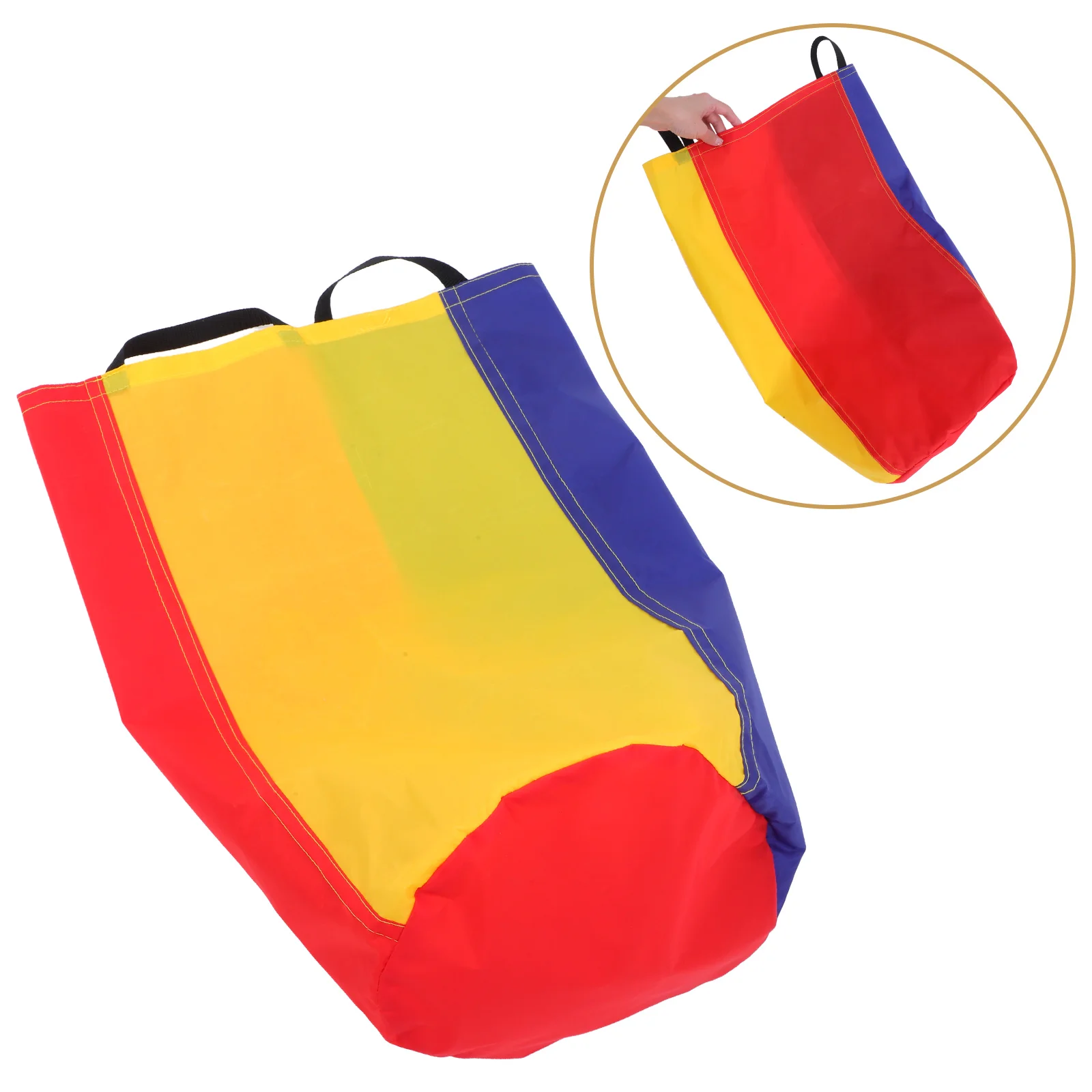 

6 Pcs Jumping Bag Colorful Race Bags Outdoor Toys Heart Shaped Child Entertainment Tools Kids Gifts Oxford Cloth