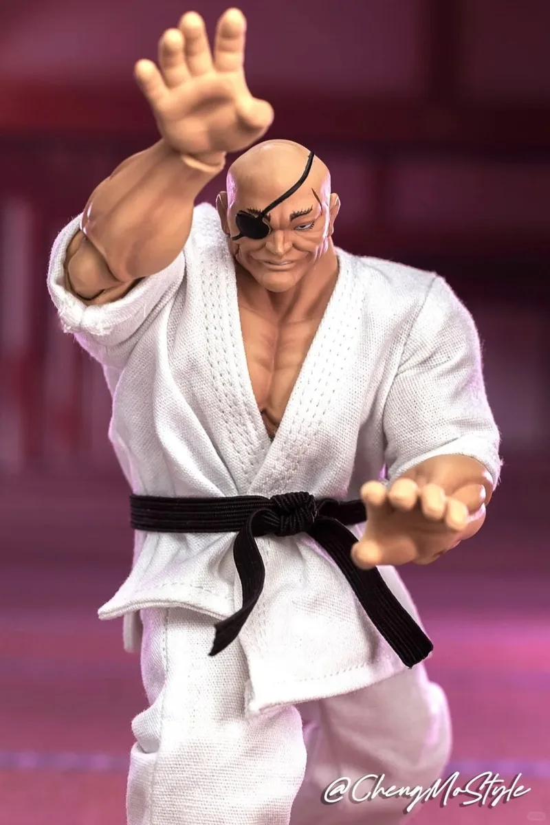 Auf Lager Originalsturm Spielzeug 1/12 Skala Fang Blade Yujiro Hanma Doppio Orochi Action Figur Modell Sammeln Spielzeug