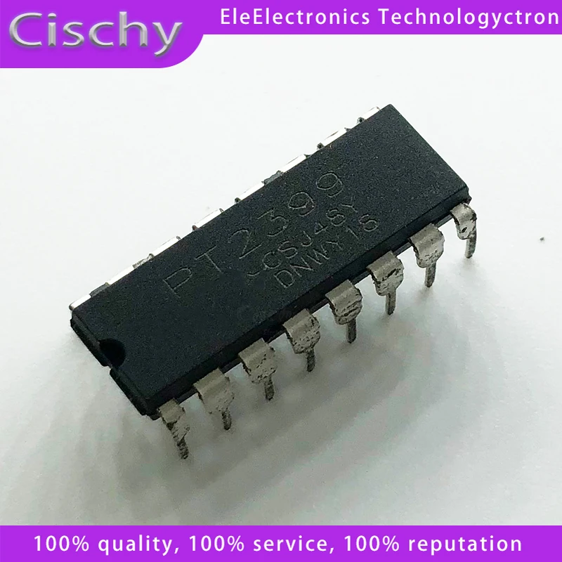 5pcs PT2399 2399 DIP-16 In Stock