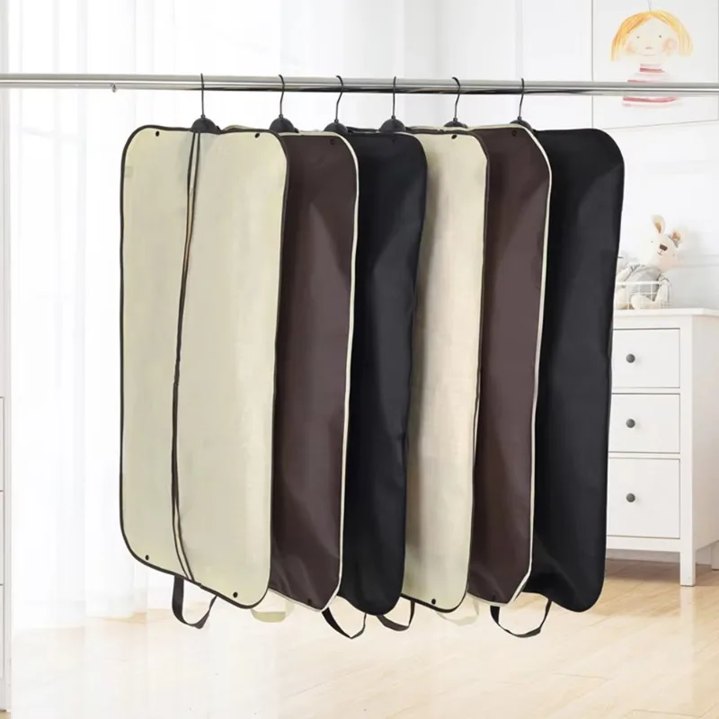 

1 шт. пылезащитный чехол для пальто, куртка для костюма с застежкой-молнией и ручкой, мешок для пыли, дорожный чехол для хранения одежды, пылезащитный чехол