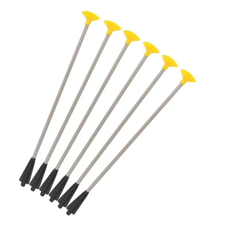 

6/12PCS Archery Children Arrows Soft Rubber Sucker Arrowhead Crossbow Game Sports Outdoor Garden Practicing Shooting Accessories