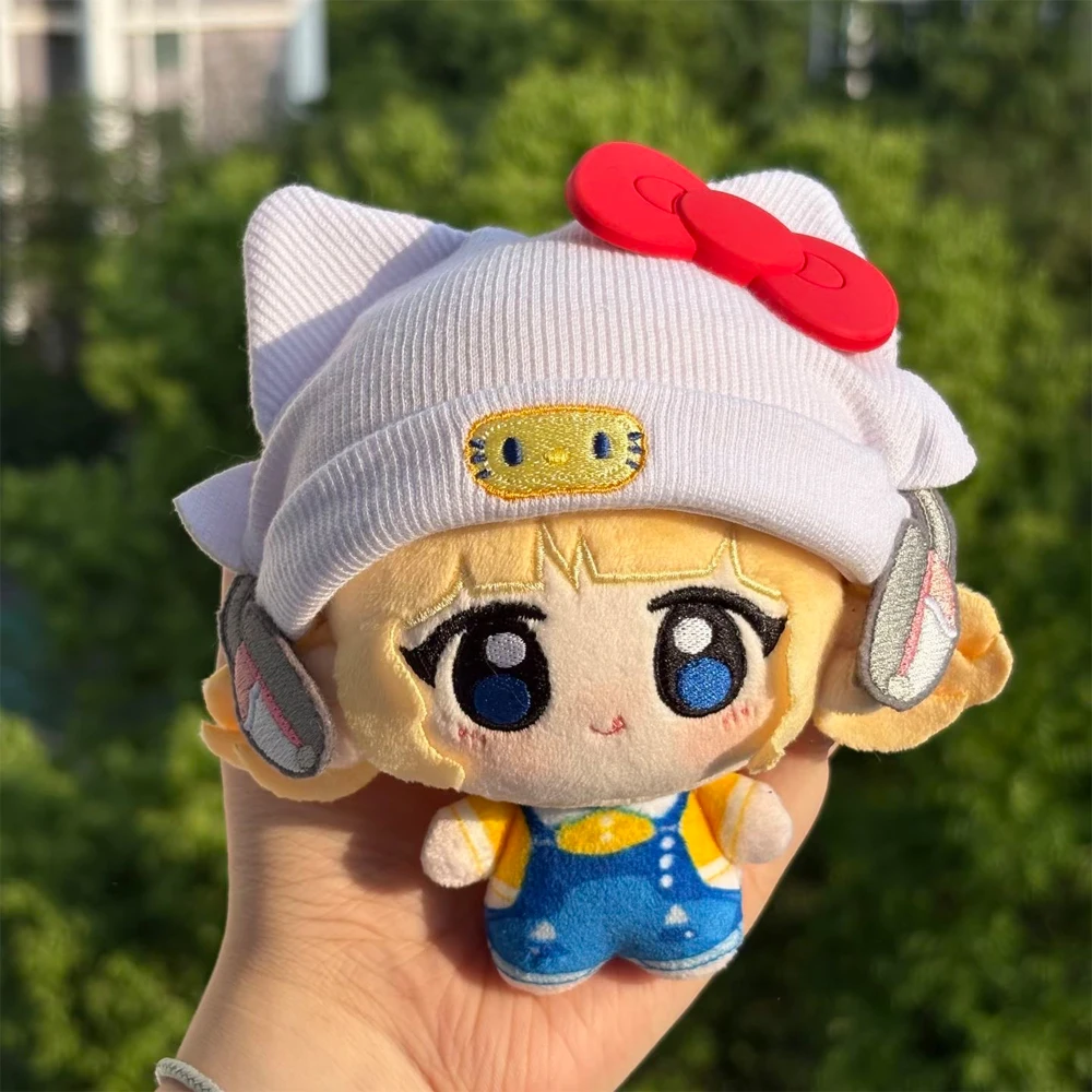 

Latest 10cm Cute With White Hat Animal Game Overwatch 2 Character Juno Plush Toys Bag Keychain Funny Pendant Decor Plushie Doll
