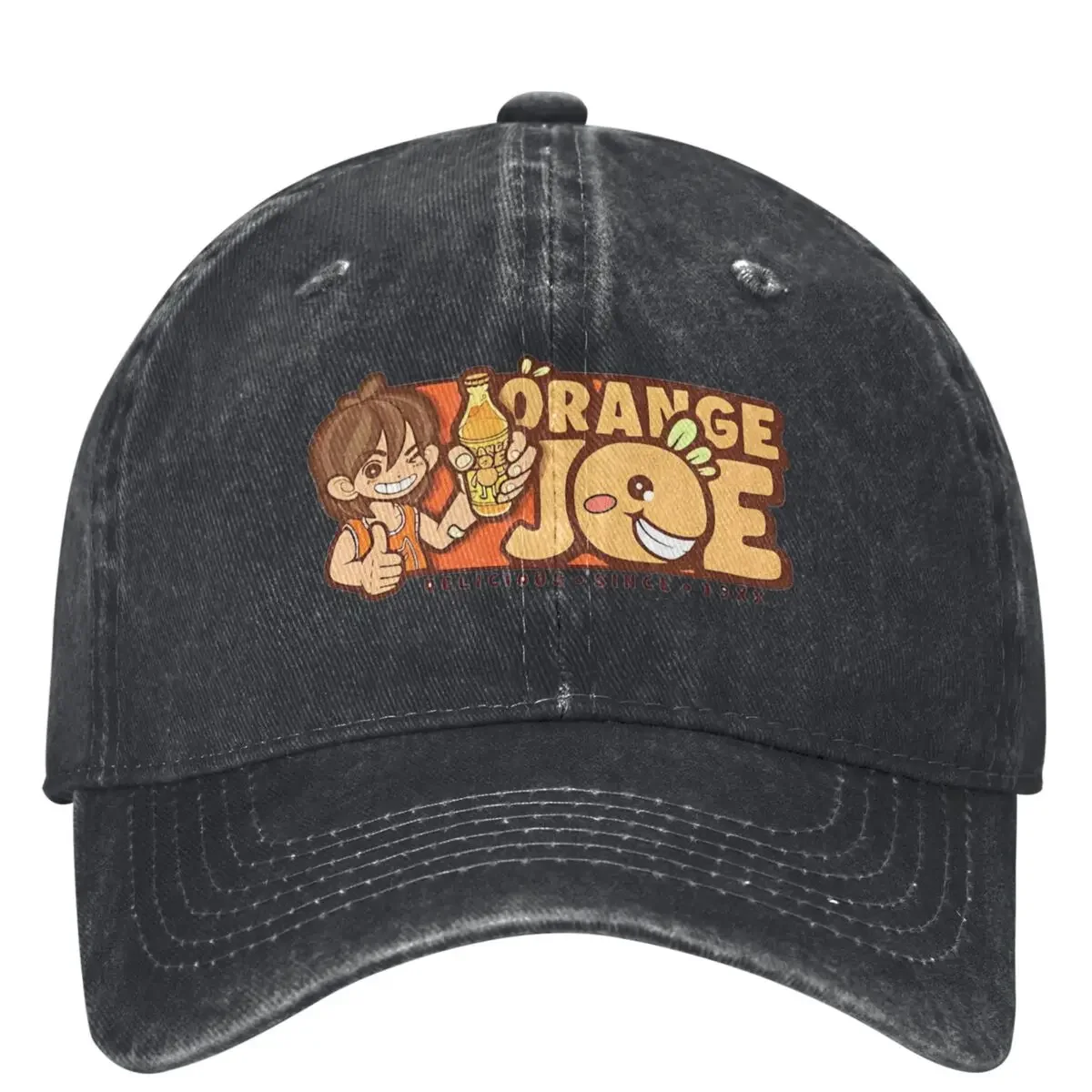 أوموري أورانج جو لعبة قبعة سائق الشاحنة ملابس للجنسين قبعة بيسبول خمر أغطية الرأس Snapback قبعات قابل للتعديل