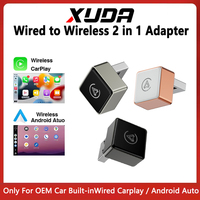 XUDA Wireless CarPlay Android Auto Adapter USB Dongle Smart Mini Box Plug And Play Universal For Toyota Nissan Honda Ford Benz