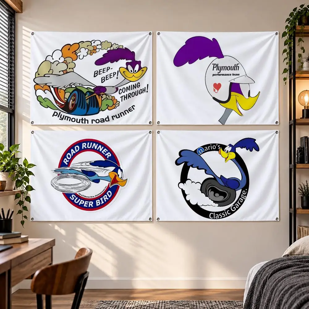 Brand Plymouth Roadrunner Flags Flag Suitable For Party Club Outdoor Interior Wall Decoration Banner Fans Gift