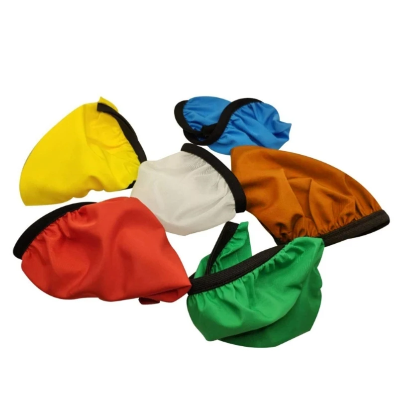 Diffuseur lumière douce chaussette Studio support stroboscopique réflecteurs Standard photographie clignotant 18cm couverture