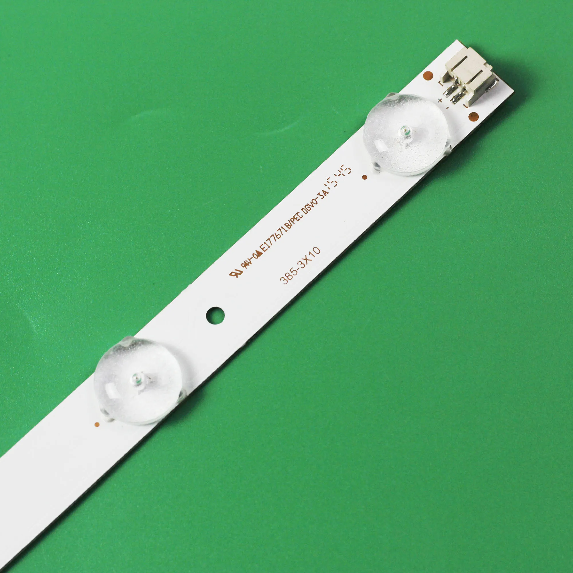 Tira de retroiluminação LED, 10LEDs para Hisense 40k21d Panda LE39D39 LS390TU7P00 0Y385D10-ZC14F-02 OY385D10-ZC14F-02 303WY390035 E356289