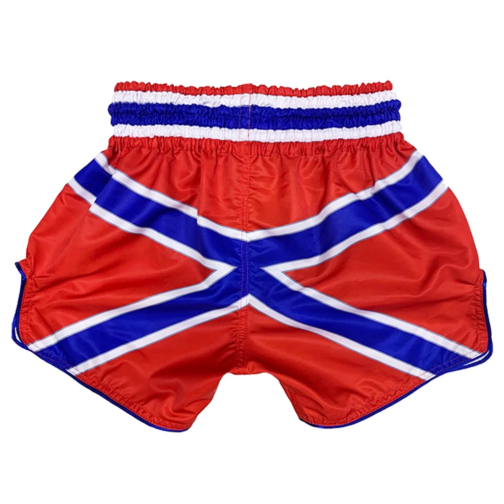 FLUORY MTSF94 MMA Fighting Muay Thai Shorts Boxeo Boxer Training Sports High Quality Kick Boxing Fitness Athletic Pants For Kid