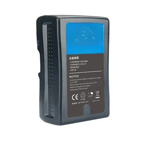 KingMa 150W 6600mAh Lithium Rechargeable Battery V-Lock V-Mount camer  for Fill-light Broadcast