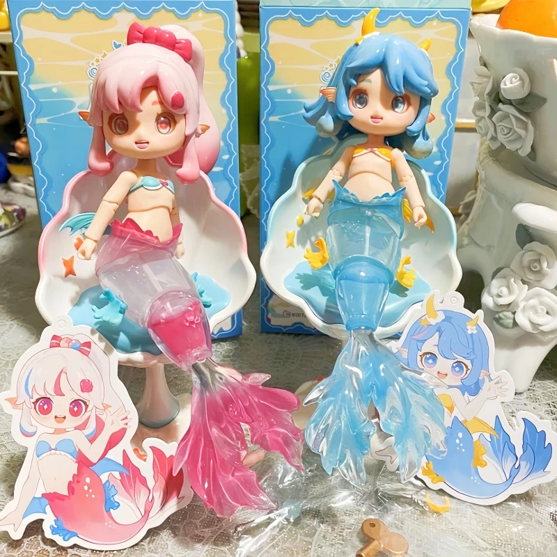 

2024 Original Aiye Mermaid Island Series Bjd Blind Box Movable Doll Kawaii Mermaid Toy Set Cute Girlfriend Valentine'S Day Gifts