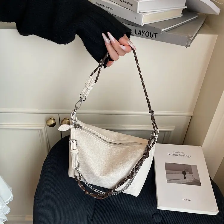 

Универсальная высококачественная женская сумка через плечо 2025: Новая модная стильная сумка для города и работы