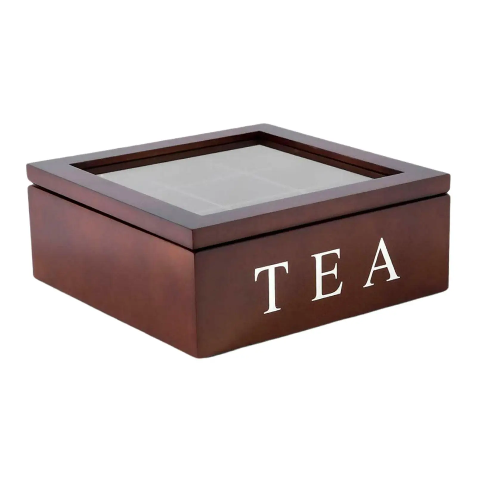 Tea Bag Storage with Viewing Window Stackable Tea Bag Holder for Tea Bags
