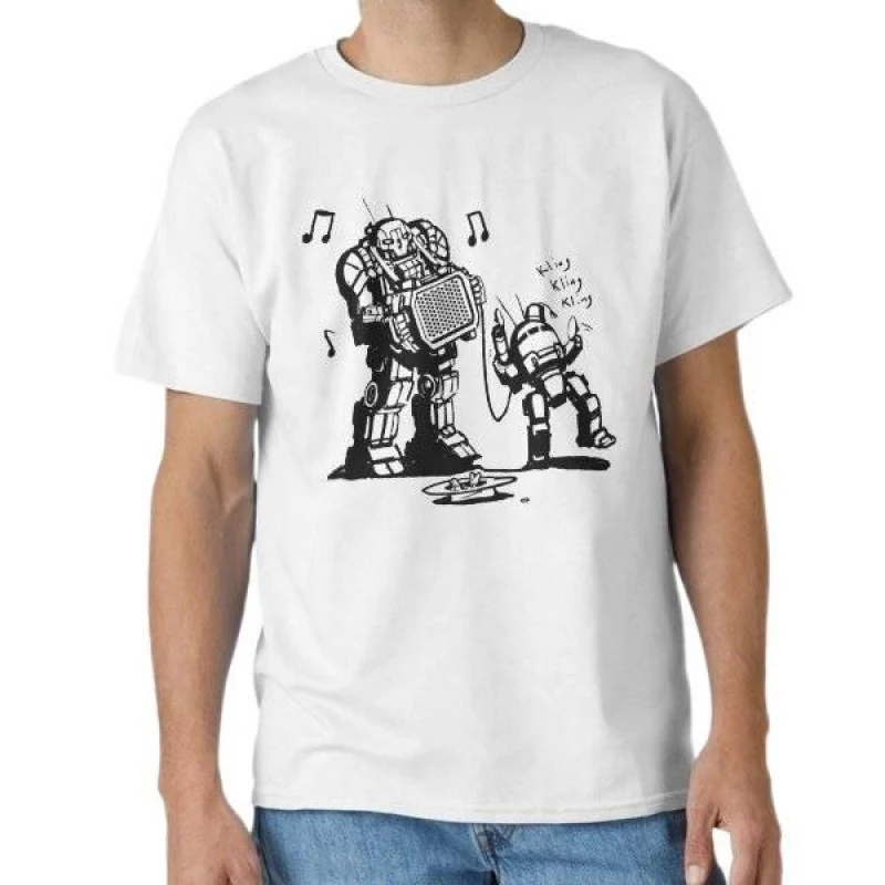 

Dancing Urbanmech Tech Robot Fighter Mechwarrior MWO Mech Combat RPG Gift t shirt for gamer Battletech Graphic clothes