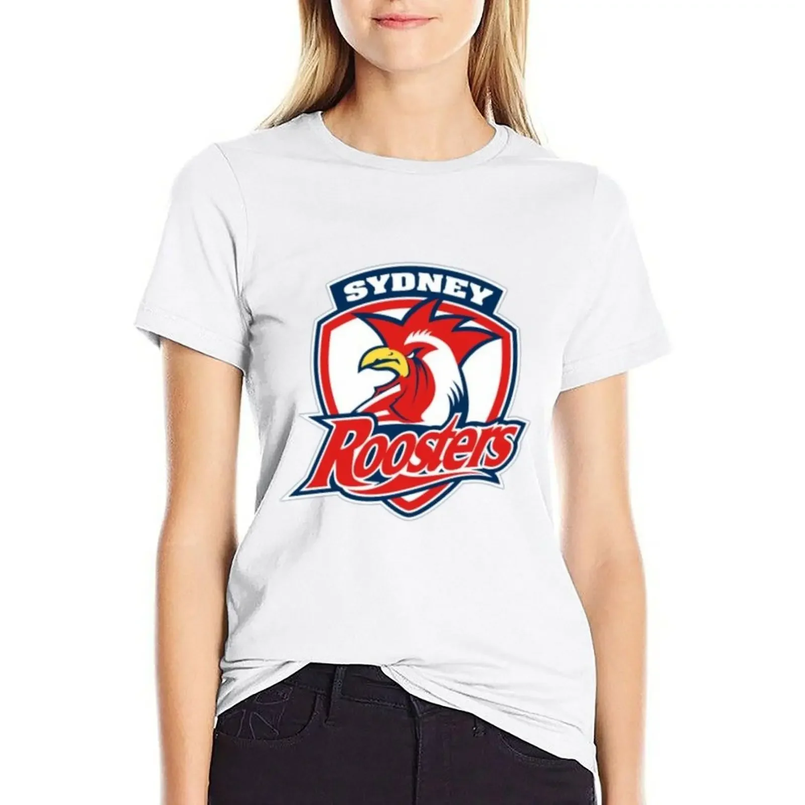 Sydney Roosters T-shirt kawaii clothes tees Aesthetic clothing Womens clothing