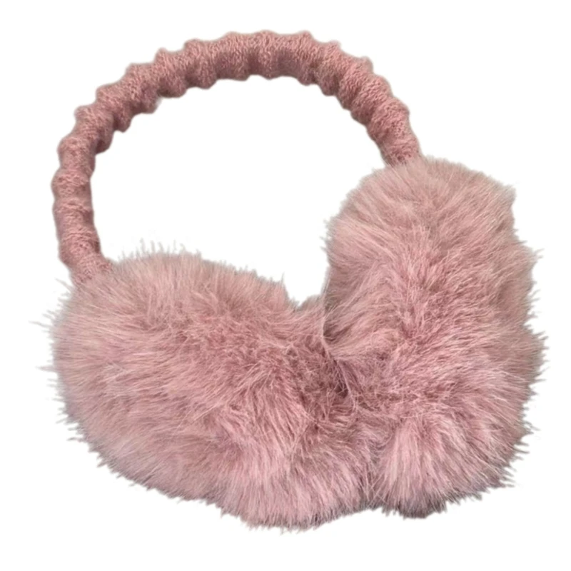 Cache-oreilles en peluche pour femmes filles, chauffe-oreilles par temps froid, protège-oreilles protection pour activités