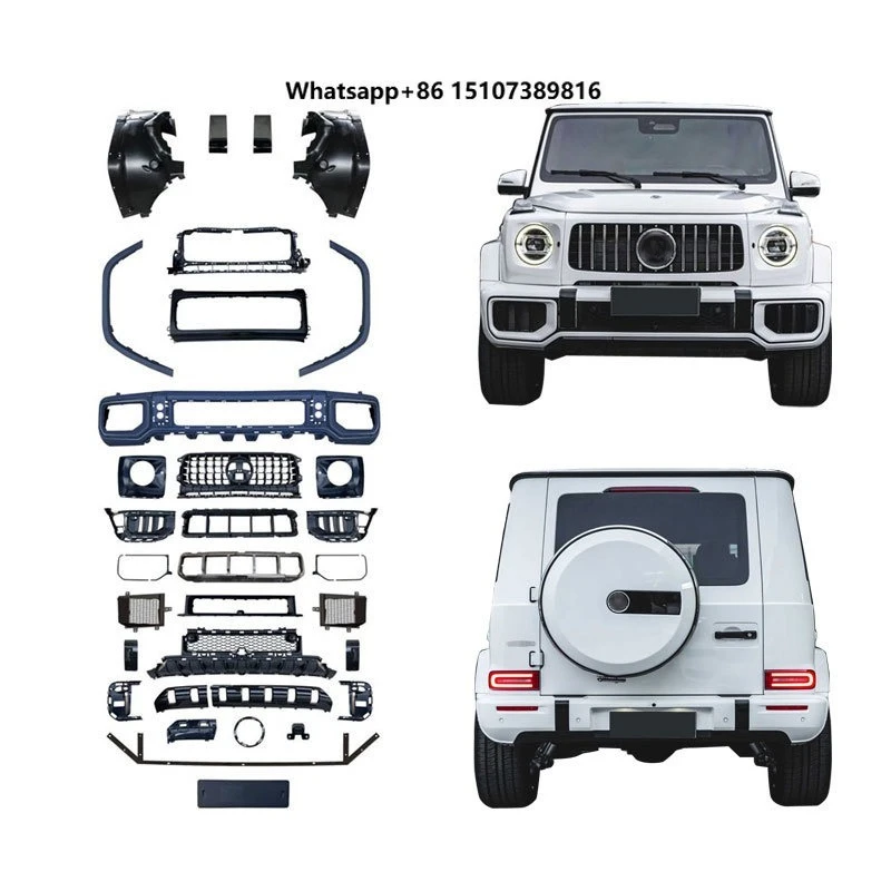 Car Bumper for 2025 G Class W465 Upgrade G63 Body Kit Grille Fender Flare Front Bumper